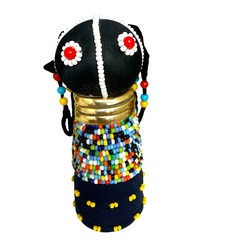 Handmade South African Ndebele Doll